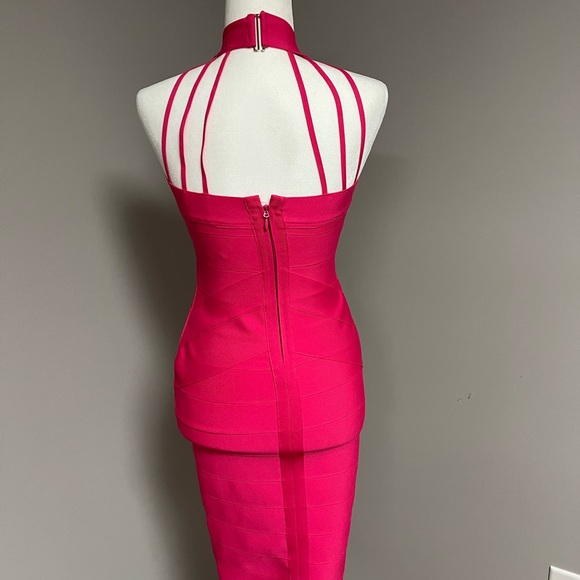 Pink pageant interview dress or cocktail dress - Picture 2 of 5